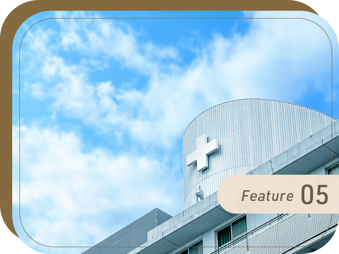 より高度な医療機関や診療科の専門医と連携