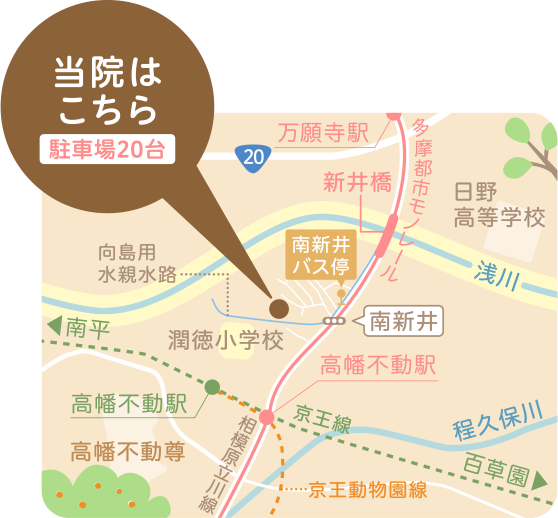 青和クリニックはこちら