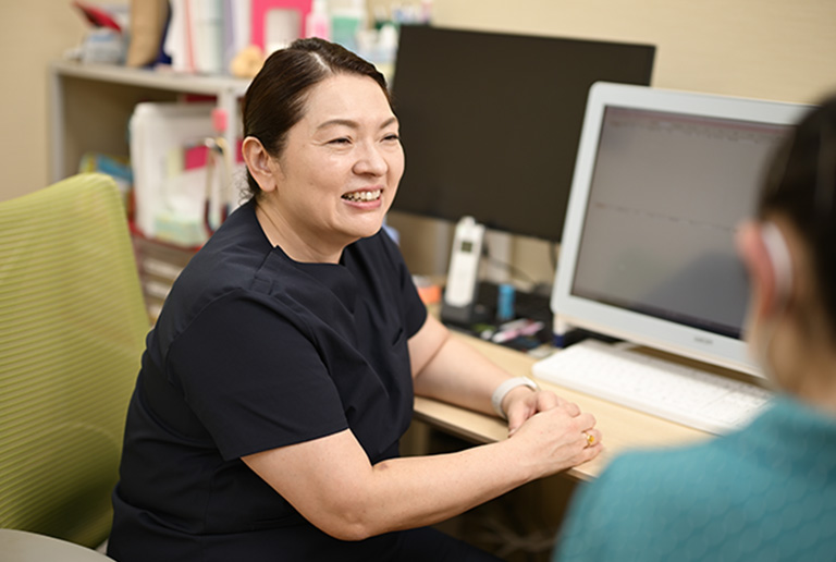 患者様の気持ちに寄り添ったカウンセリング