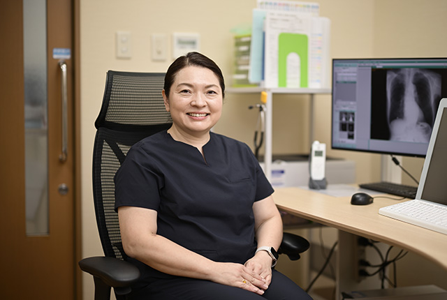 20年以上の経験を有する医師によるスムーズな患者様対応